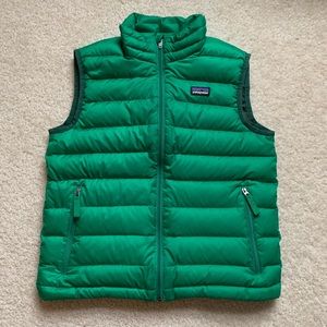 Patagonia down vest Green size 10 Medium M